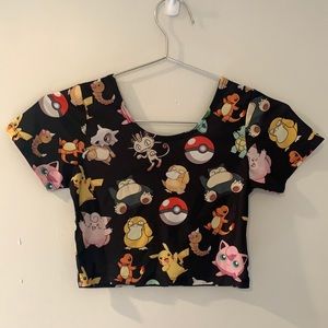 O-Mighty Pokémon crop top